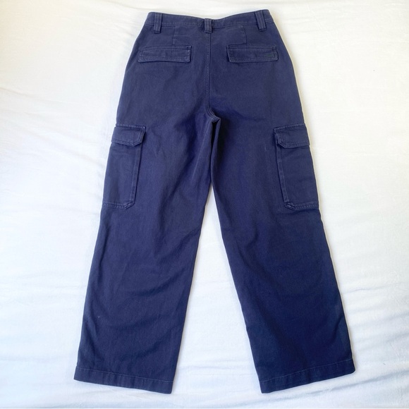 TNA Corbett Cargo Pants Blue‎ Size 8 Aritzia - Picture 1 of 15